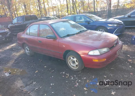 1995 Geo Prizm Lsi from USA, damaged, VIN 1Y1SK5264SZ078602